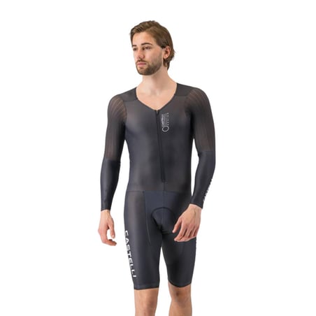 Kombinezon kolarski Castelli Integral Body Paint czarny