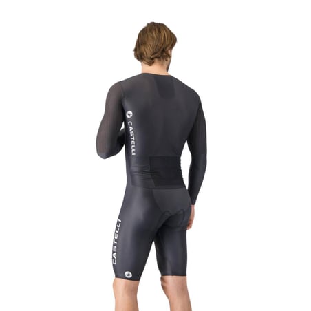 Kombinezon kolarski Castelli Integral Body Paint czarny