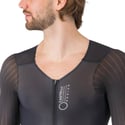 Macacão de Ciclismo Castelli Integral Body Paint Preto
