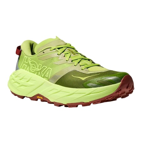 Zapatillas Hoka Speedgoat 7 Verde Rojo SS26