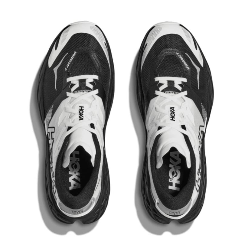 Chaussures Hoka Speedgoat 7 Wide Noir Blanc SS26