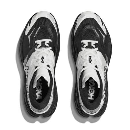 Hoka Speedgoat 7 Wide Laufschuhe Schwarz Weiß SS26