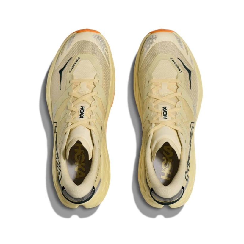 Scarpe Hoka Speedgoat 7 Beige Arancione SS26