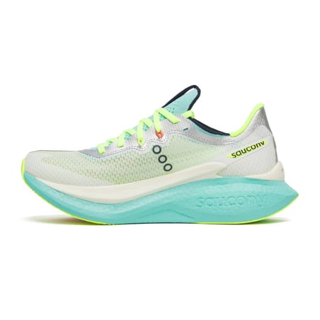 Buty Saucony Endorphin Pro 5 Biało Niebieskie Damskie SS26