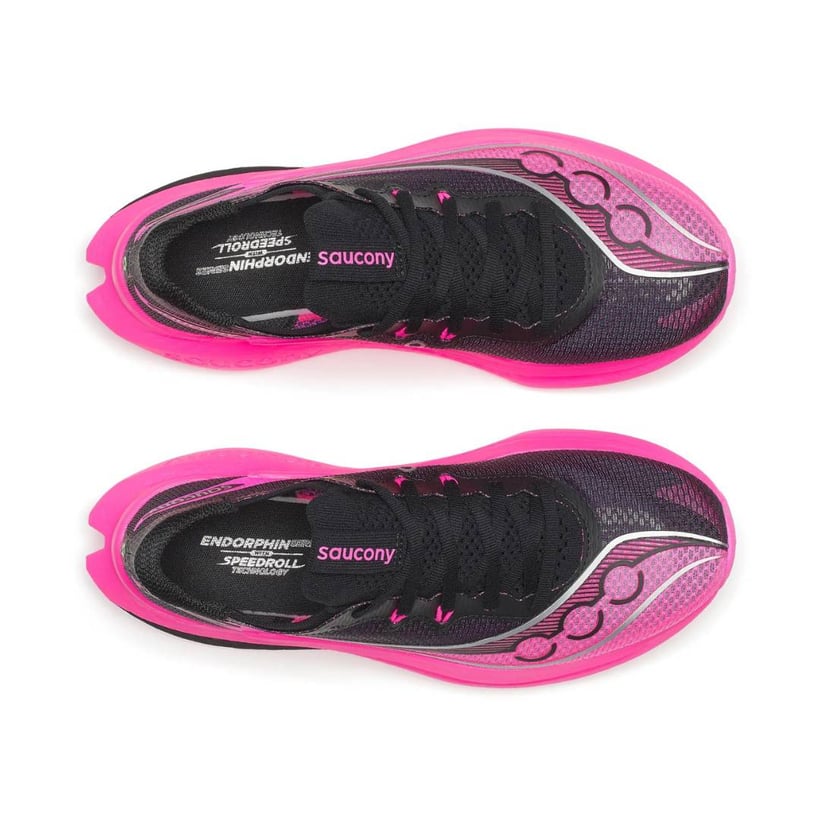Chaussures Saucony Endorphin Pro 5 Rose Noir...