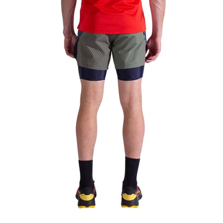 La Sportiva Flow 5" Short Blau Rot
