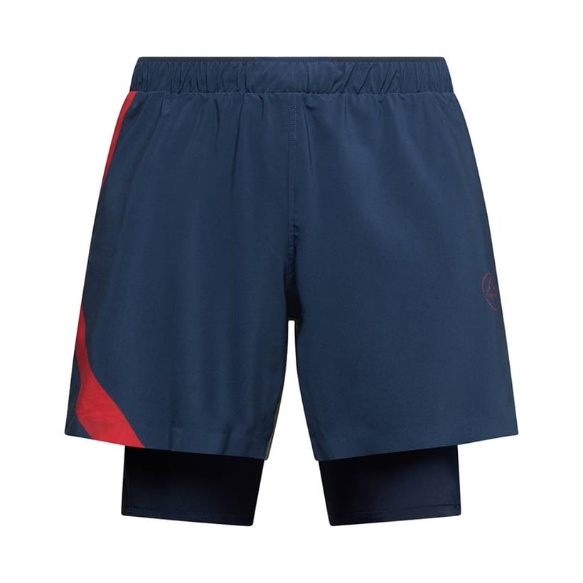 Pantaloncino La Sportiva Flow 5" Blu Rosso