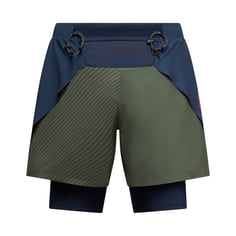 La Sportiva Flow 5" korte broek Blauw Rood 2