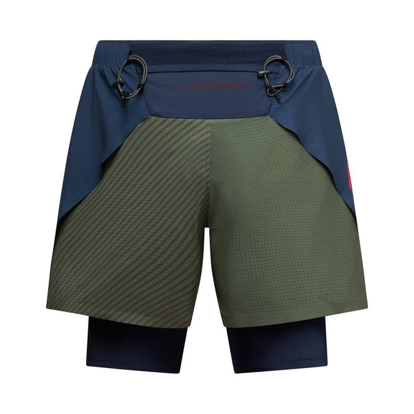La Sportiva Flow 5" Short Blau Rot