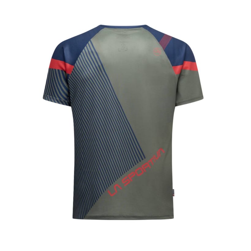 La Sportiva Flow T-Shirt Blau Rot
