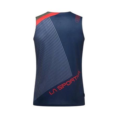 La Sportiva Flow Sleeveless T-Shirt Green Blue