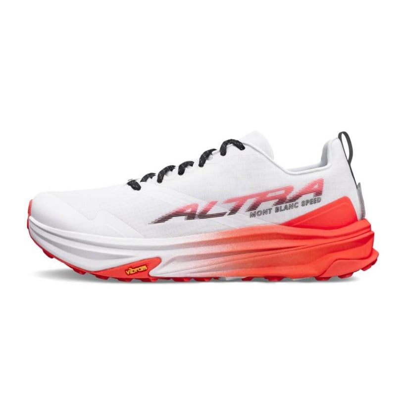 Chaussures Altra Mont Blanc Speed Blanc Rouge SS26