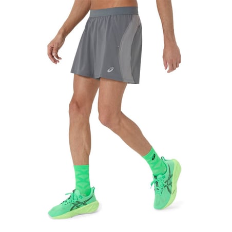 Asics Road 5IN Shorts Gray