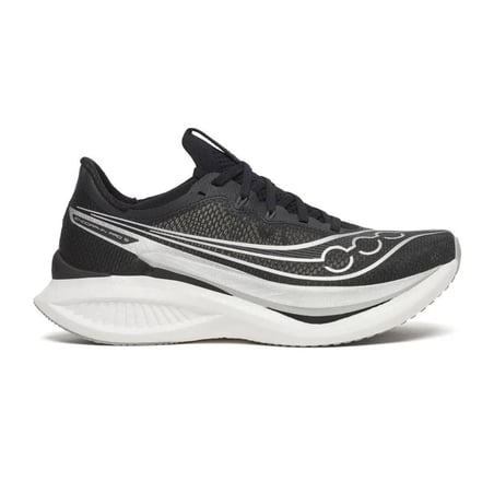 Saucony Endorphin Pro 5 Shoes Black White SS26