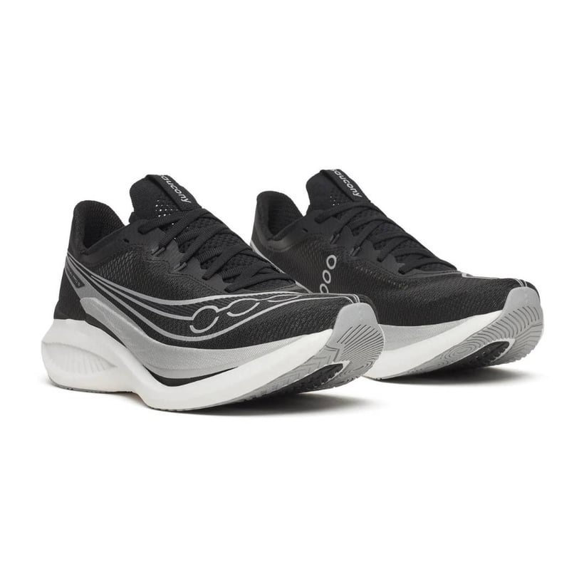 Saucony Endorphin Pro 5 Schoenen Zwart Wit SS26