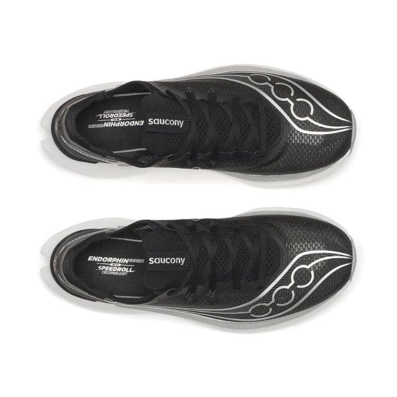 Saucony Endorphin Pro 5 Schoenen Zwart Wit SS26
