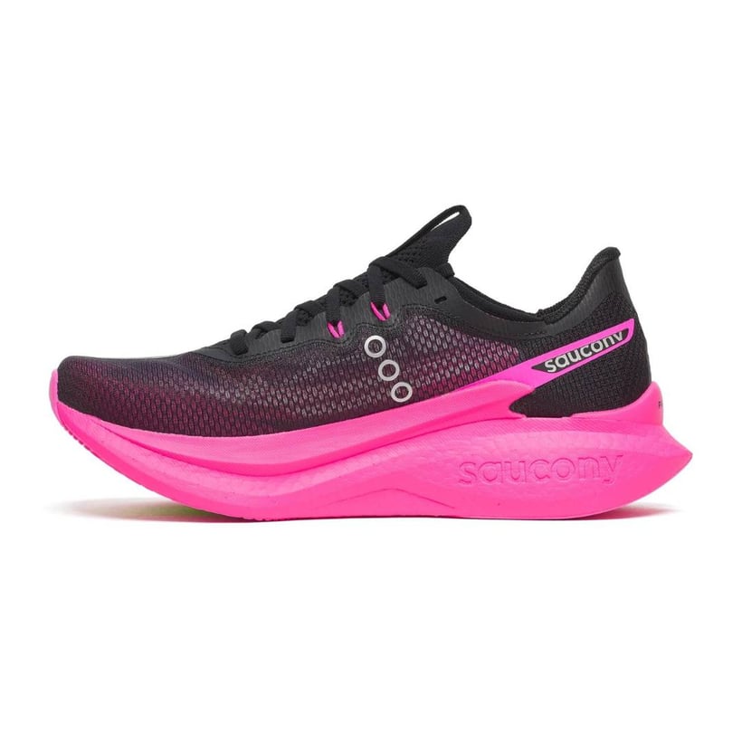 Saucony Endorphin Pro 5 Shoes Black Pink SS26