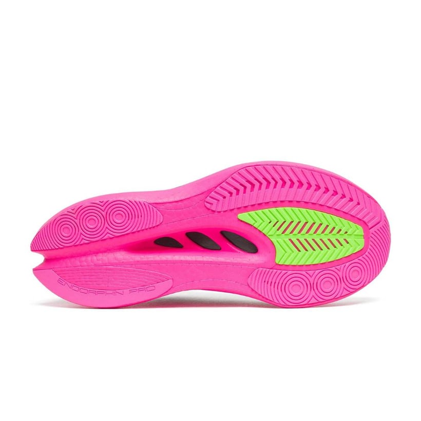Saucony Endorphin Pro 5 Shoes Black Pink SS26
