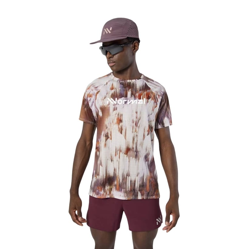 NNormal Race 02 Brown White T-shirt