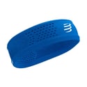 Schmales Compressport On/Off Stirnband Princess-Blau