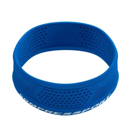 Smalle Compressport On/Off hoofdband Princess Blue
