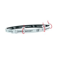 Pas na numer startowy Compressport Race biały 2