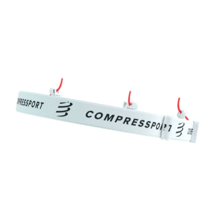 Cintura Portadorsale Compressport Race Bianco
