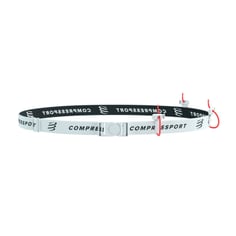 Compressport Race Startnummernband Weiß