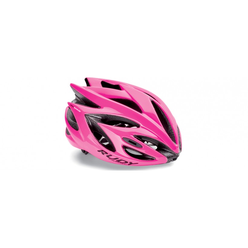 Rudy Project Rush Pink Fluo Glänzender Helm