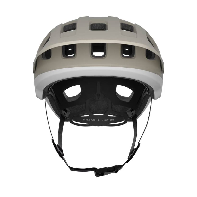 Casque POC Cularis Pure MTB Gris Blanc