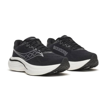 Buty Saucony Ride 19 czarno-białe SS26 damskie