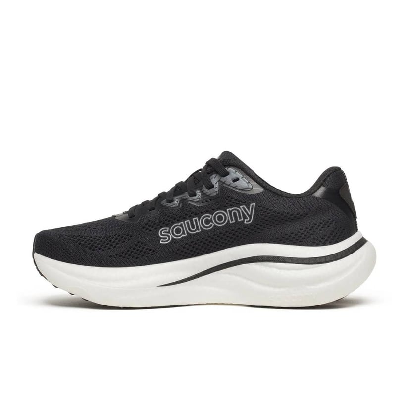 Saucony Ride 19 Black White SS26 Women’s Shoes