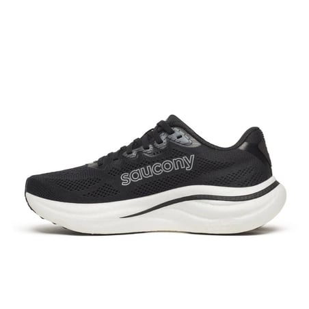 Scarpe Saucony Ride 19 Nero Bianco SS26 Donna