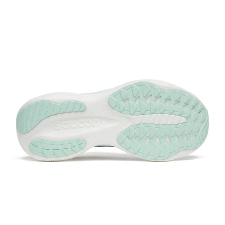 Saucony Ride 19 Blue White SS26 Women’s Running Shoes