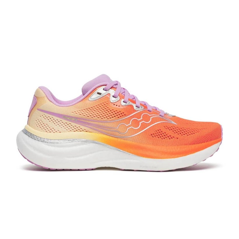 Saucony Ride 19 Orange Purple SS26 Women’s Shoes