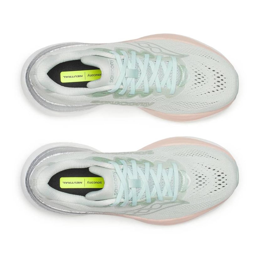 Saucony Ride 19 Grey White SS26 Women