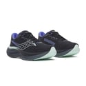 Saucony Ride 19 Dames hardloopschoenen Zwart Paars SS26