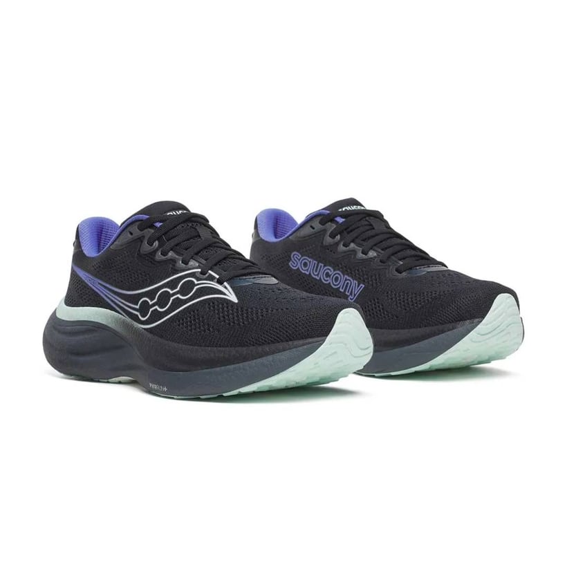 Saucony Ride 19 Dames hardloopschoenen Zwart...