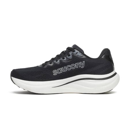 Laufschuhe Saucony Ride 19 Schwarz Weiß SS26