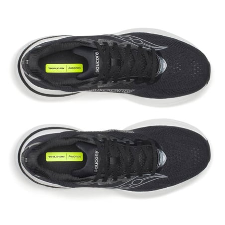 Scarpe Saucony Ride 19 Nero Bianco SS26