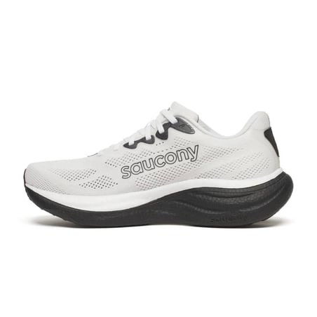 Ténis Saucony Ride 19 Branco Preto SS26