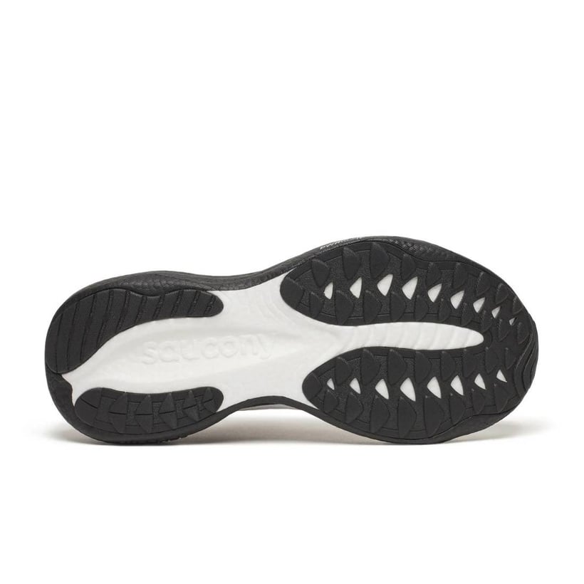 Saucony Ride 19 Laufschuhe Weiß Schwarz SS26