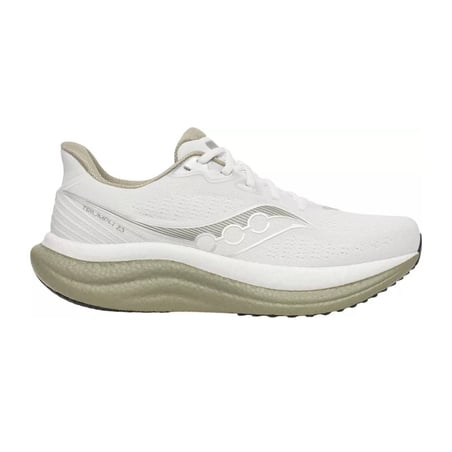 Ténis Saucony Triumph 23 Branco Bege SS26