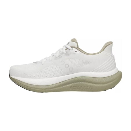 Saucony Triumph 23 White Beige SS26 shoes