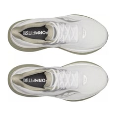 Saucony Triumph 23 Laufschuhe Weiß Beige SS26 2