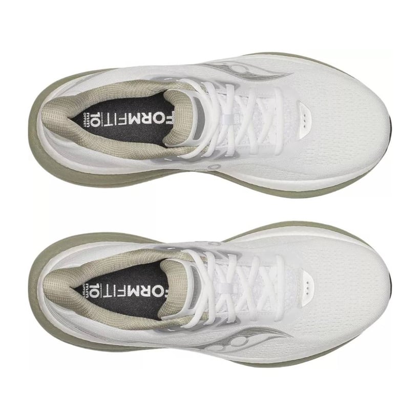 Saucony Triumph 23 White Beige SS26 shoes