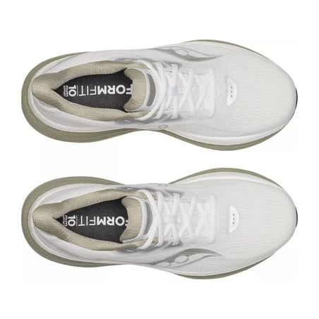 Saucony Triumph 23 White Beige SS26 shoes