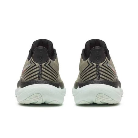 Saucony Triumph 23 Laufschuhe Grün Schwarz SS26