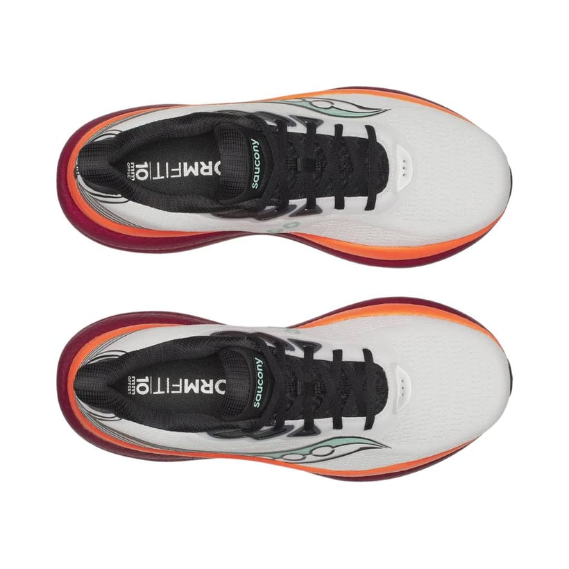 Saucony Triumph 23 hardloopschoenen Wit Oranje...