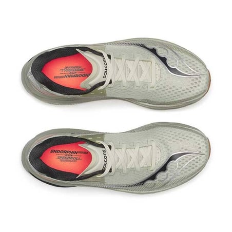 Scarpe Saucony Endorphin Azura Verde Grigio SS26